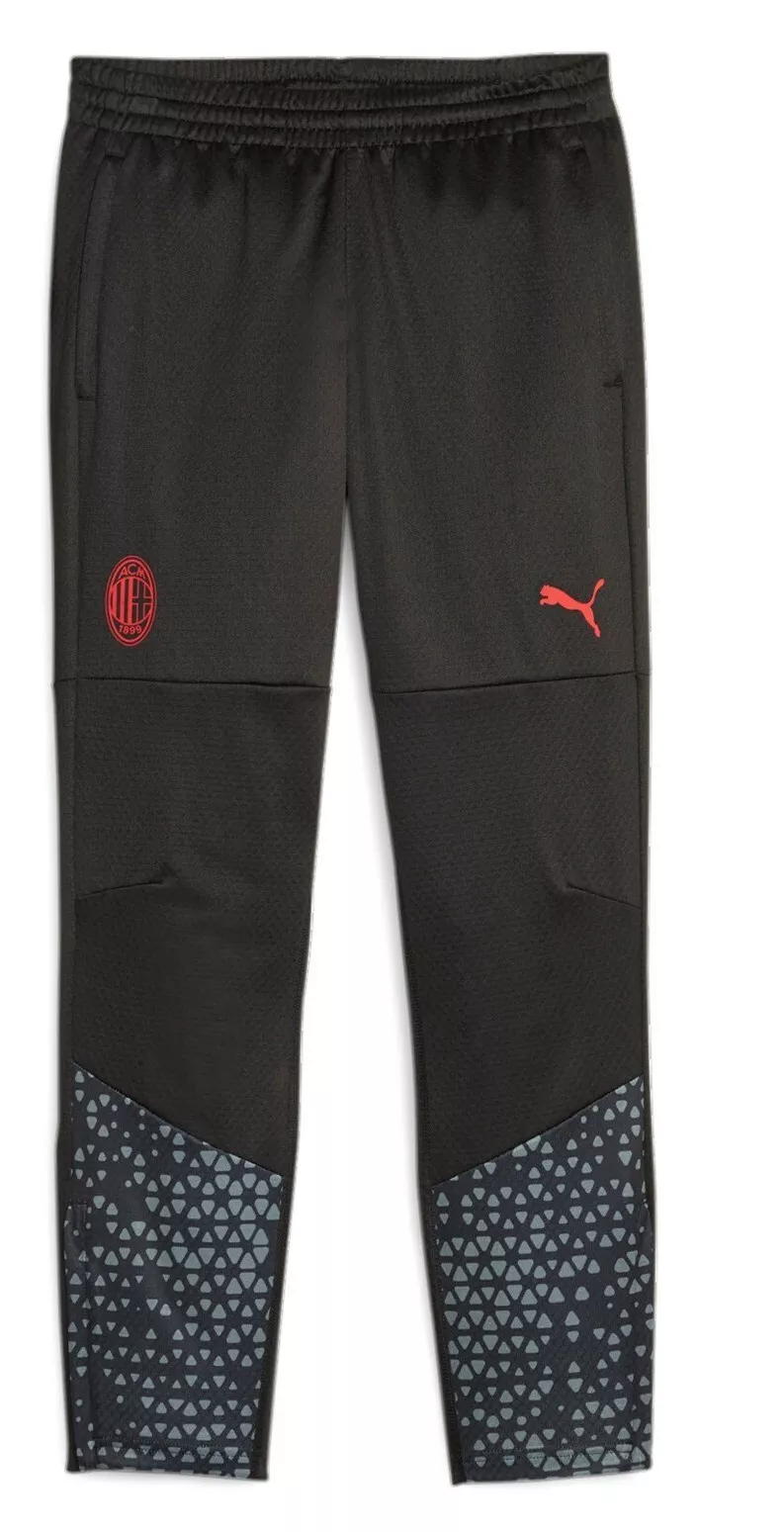TUTA BAMBINO/RAGAZZO MILAN PUMA STAGIONE 2023/2024 col.rosso nero - immagine 3