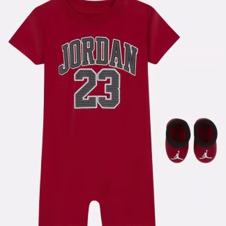 JORDAN ROMPER AND BOOTIES 2 PIECE SET